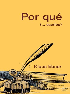 cover image of Por qué